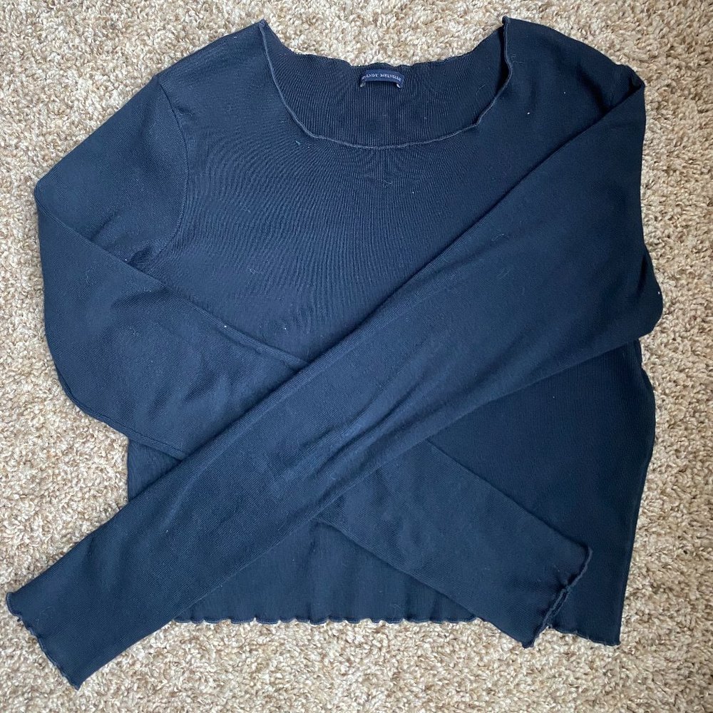 Brandy Melville Cropped Long Sleeve